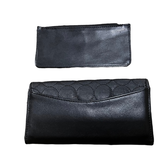 Lulu by Lulu Guinness Wallet Black Clutch - Picture 8 of 11